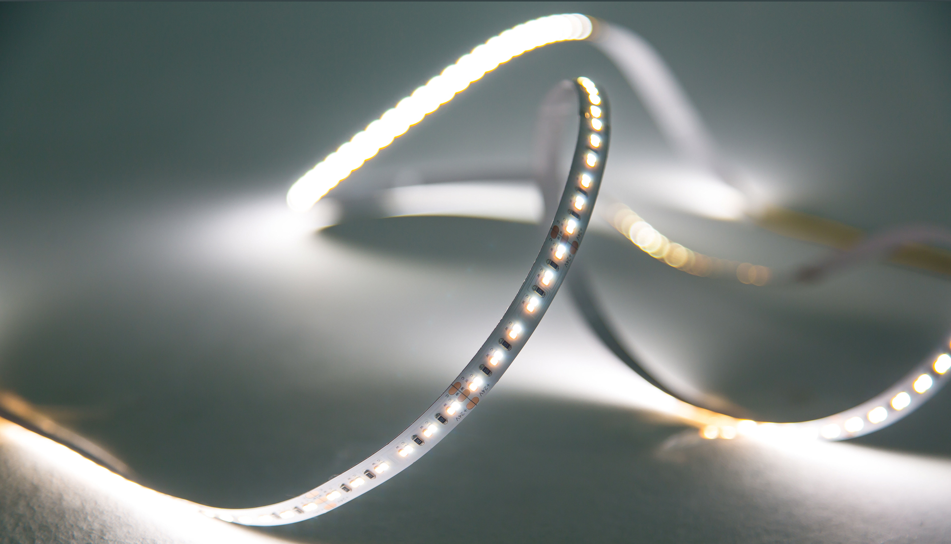 LED strip with high LED density