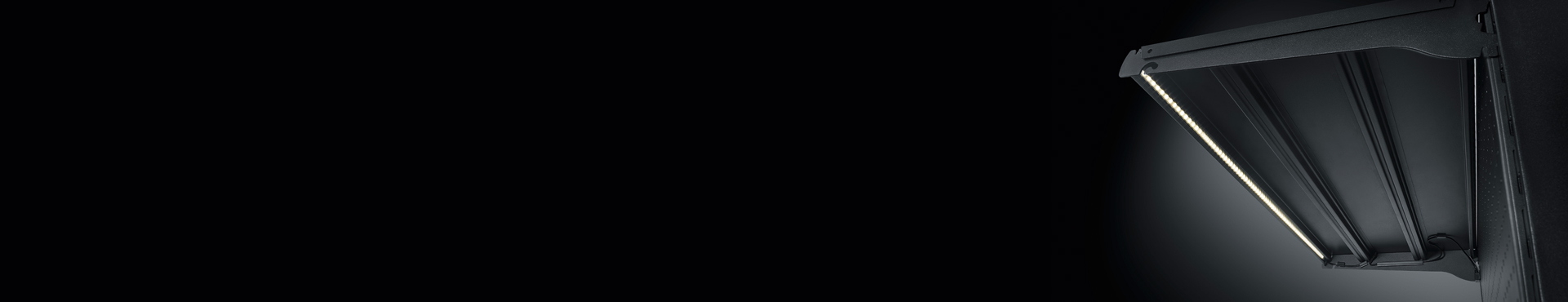 WebHeader_Tegolight – Built-in LED luminaire in shelf board (side perspective)