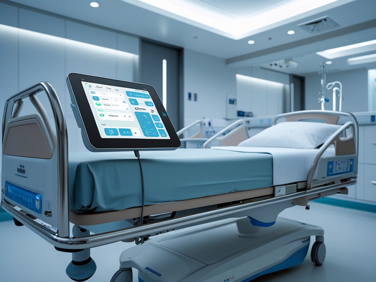 LED Lighting in a Hospital (Interior)