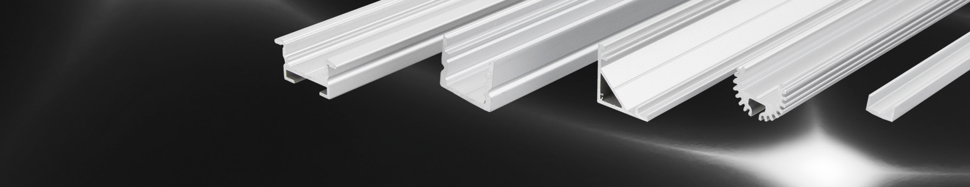 WebHeader_Profile – Verschiedene Aluminiumprofile